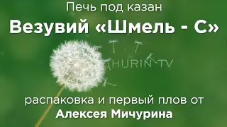 НОВЫЙ ГЕРОЙ ВЕЗУВИЙ! Садовая печь Шмель-С. Мини-обзор, отзыв и первый плов от нашего Покупателя