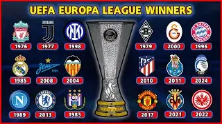 All UEFA Europa League Winners.