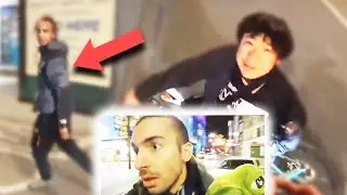 Live Streamer Sherwin Saves An Asian Man From Being Mugged And Attacked