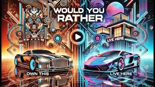 💎 Would You Rather - Futuristic Luxury Life Edition 💎: Toughest Choices Ever! #quiz #wouldyourather