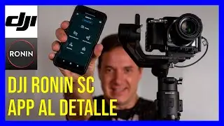 DJI RONIN SC ESPAÑOL Modos 🍀 PERFILES APP Ronin ❤️ Bien Explicada | TUTORIAL