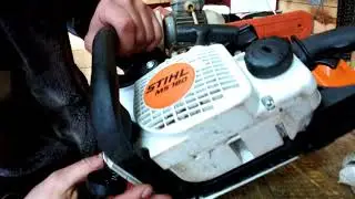 STIHL MS-180 уход за пилой (часть2)