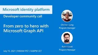 From zero to hero with Microsoft Graph API – July 2021