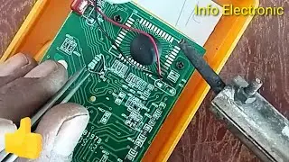 How to Repair Digital Multimeter Continuous Deep Sound Problem in Multimeter / Electronics