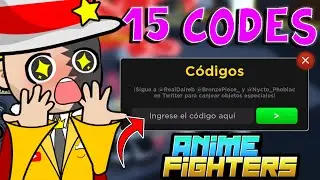 15 CODIGOS DE ANIME FIGHTERS CODES ROBLOX