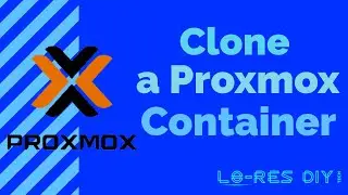 How to clone a proxmox container