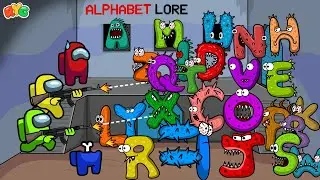 Among Us vs Alphabet Lore | Among Us Animation