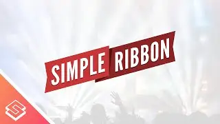 Inkscape Beginner Tutorial: Simple Vector Ribbon with Text