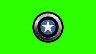 Captain America Shield #2 / Green Screen - Chroma Key