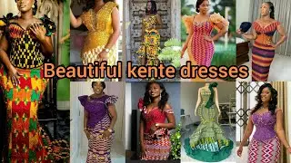 Most beautiful kente dresses for ladies | Ghanaian Traditional kente styles | African kente dresses