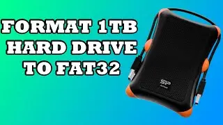 How to Format External or Internal Hard Drive to FAT32