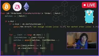 LIVE Learn Golang Blockchain Programming - Private And Public Key Cryptography