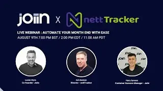 Joiin x nett Tracker webinar