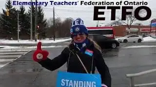 Ontario Teachers associations strike