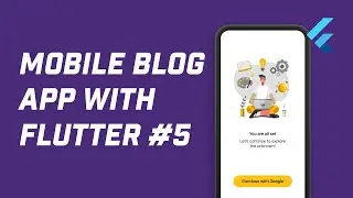 Save User Data Locally (Flutter Blog App #5)