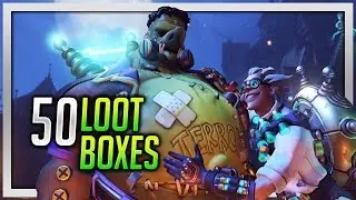 Best Luck Ever! (Overwatch) - 50 Halloween Terror Loot Box Opening #05