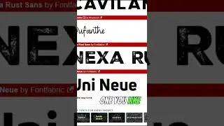 Get ANY text fonts within SECONDS! (for free)