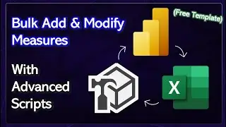 How to Bulk Edit Measures in Power BI - With Excel Template