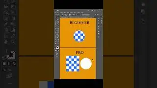 Beginner vs Professional Graphic Designer l Adobe Illustrator Tutorial  #illustrator #tutorial