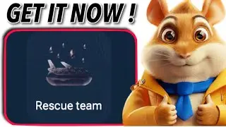 Hamster Kombat RESCUE TEAM Special Achievement Card You MUST GET NOW !