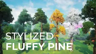 Stylized Fluffy Pines Tutorial