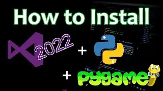 Installing Python and Pygame in Visual Studio 2022