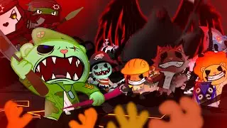 "Hail To The King" - HAPPY TREE FRIENDS (AMNESIA 6) ANIMATION