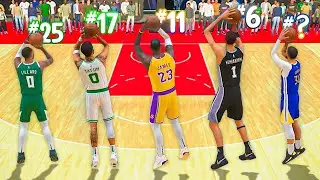 I Ranked Every NBA Team's Best Jumpshot In NBA 2K24