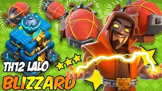 Th12 Blizzard Lalo Attack Strategy 2023 | town hall 12 blizzard lalo