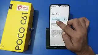 how to enable data saver in Poco c61, data saver chalu Karen