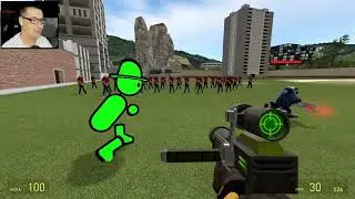 Новые оружия обзор на крутой мод Garrys Mod