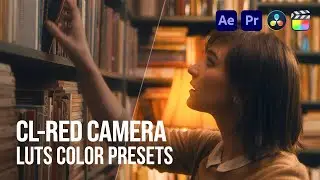 CL-RED camera LUT Color Presets Pack For RED Camera Footage | PIXFLOW