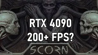 Scorn MAX settings 4K | RTX 4090 Performance