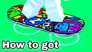 How to unlock Doodle Hoverboard in Pet Simulator X | Pet Sim X Doodle Hoverboard