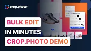 Bulk Edit Photos in Minutes with AI | Crop.photo Demo | Webinar Highlights