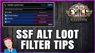 How To Gear Alts in SSF? - SSF Tuesday Tips #2 - PoE 3.25