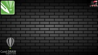 Make Black Wall Background | Coreldraw Tutorial