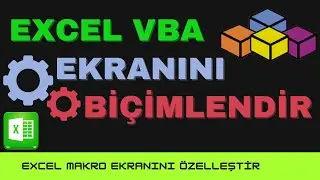 MAKRO EKRANINI ÖZELLEŞTİR | Excel VBA Ekranını Biçimlendirmek | Excel VBA Font Ayarı Nasıl Yapılır?