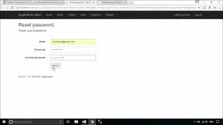 ASP.NET MVC #18 - How to implement password reset with ASP NET Identity | FoxLearn