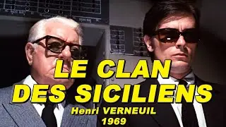 LE CLAN DES SICILIENS 1969 (Jean Gabin, Alain Delon, Lino Ventura, André Pousse)