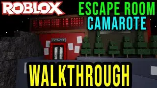 CAMAROTE WALKTHROUGH ESCAPE ROOM [CODES, COINS LOCATIONS] by Danieldenipol - Roblox