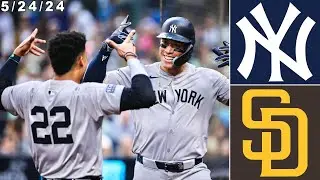 New York Yankees Highlights: vs San Diego Padres | 5/24/24