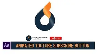 Animated YouTube Subscribe Button & Bell Icon Templates | Download Free After Effects Templates