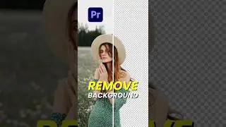 How to Remove Background in Premiere Pro 🔥 #tutorial #adobepremirepro #Removebackground