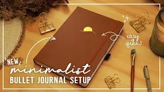 2022 Mid-Year Bullet Journal Setup | Minimalist & Beginner-Friendly! ✨