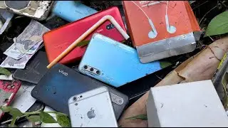 Found Many Broken Phones in Garbage Dumps i Restore Destroyed Phone | How to restore Huawei Y9s