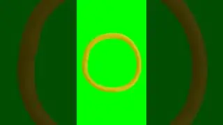 Green Screen Animated Circle Shape 