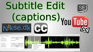 Create Captions for YouTube Videos (Subtitle Edit Tutorial)