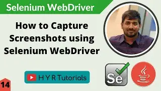 Capture Screenshots using Selenium WebDriver | Selenium WebDriver |