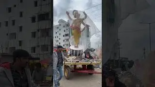 Ganesh transporting from Nagole #ganesh #ganeshidol #ganeshchaturthi #ganapathi #ganeshutsav